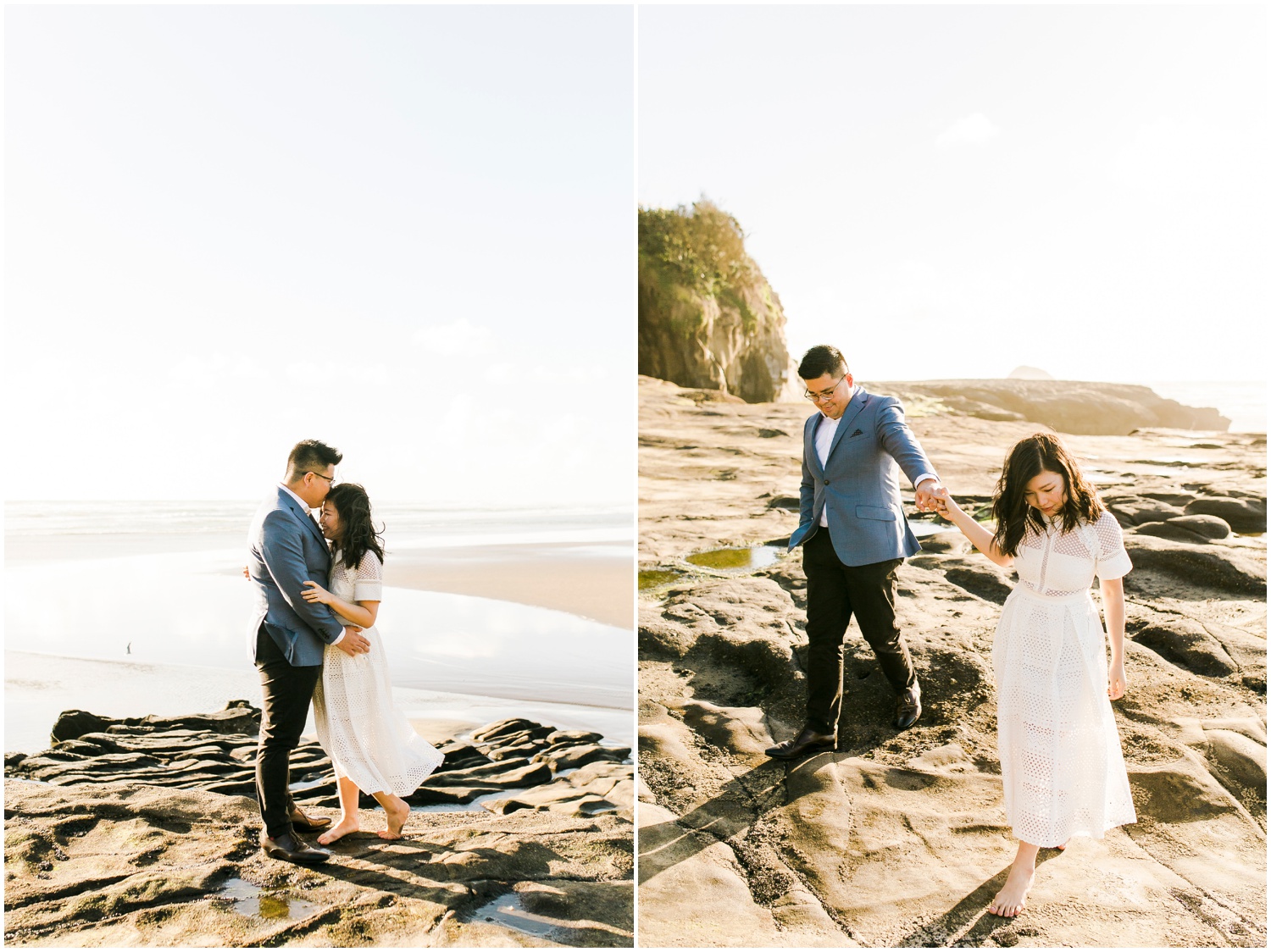 Muriwai Auckland Engagement Photographer