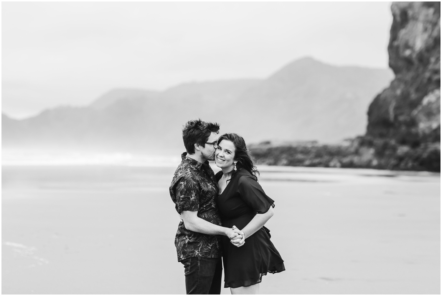 Piha Auckland Engagement Photographer