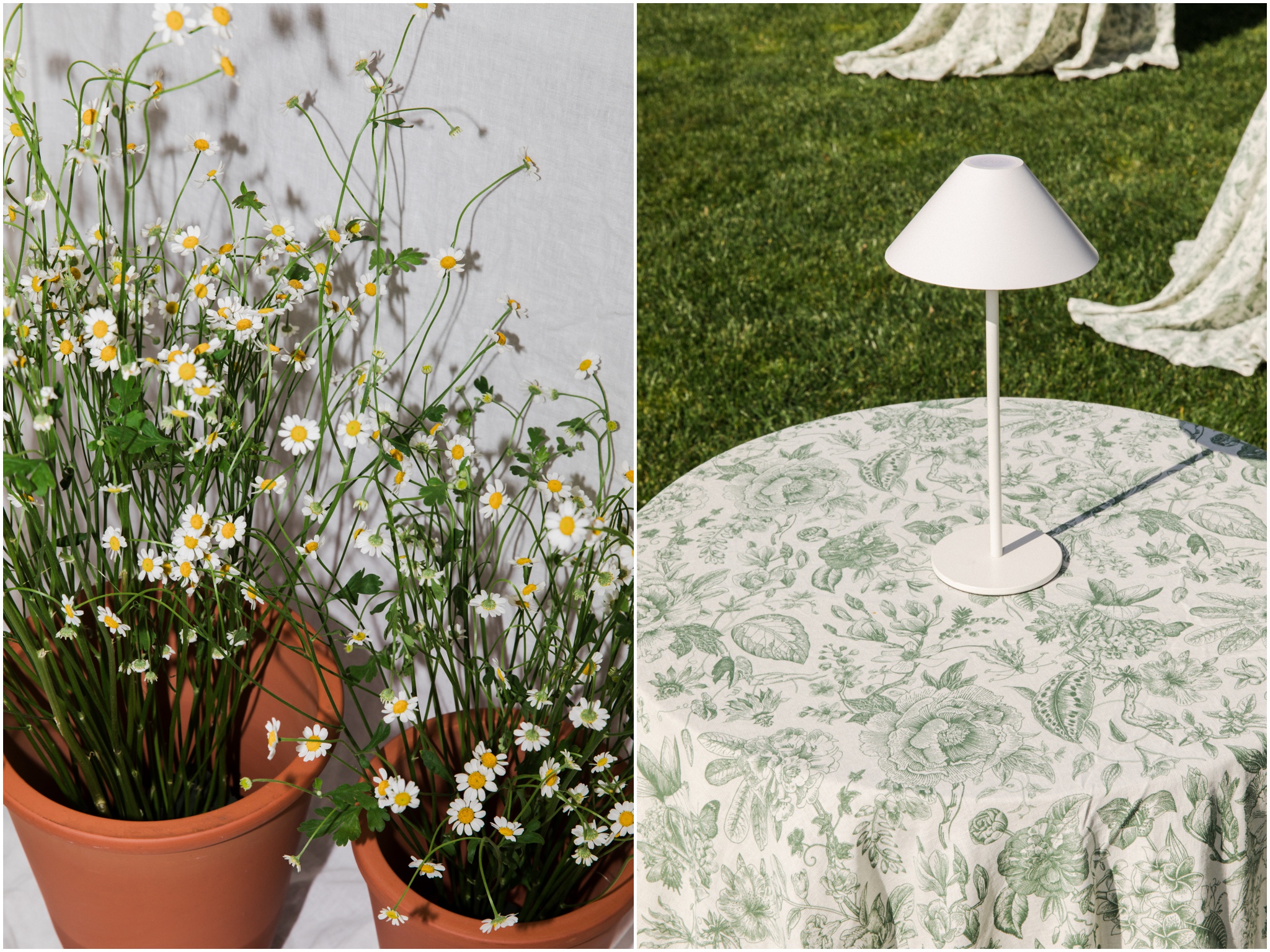 Outdoor wedding table styling with floral arrangements and greenery at Omahanui
